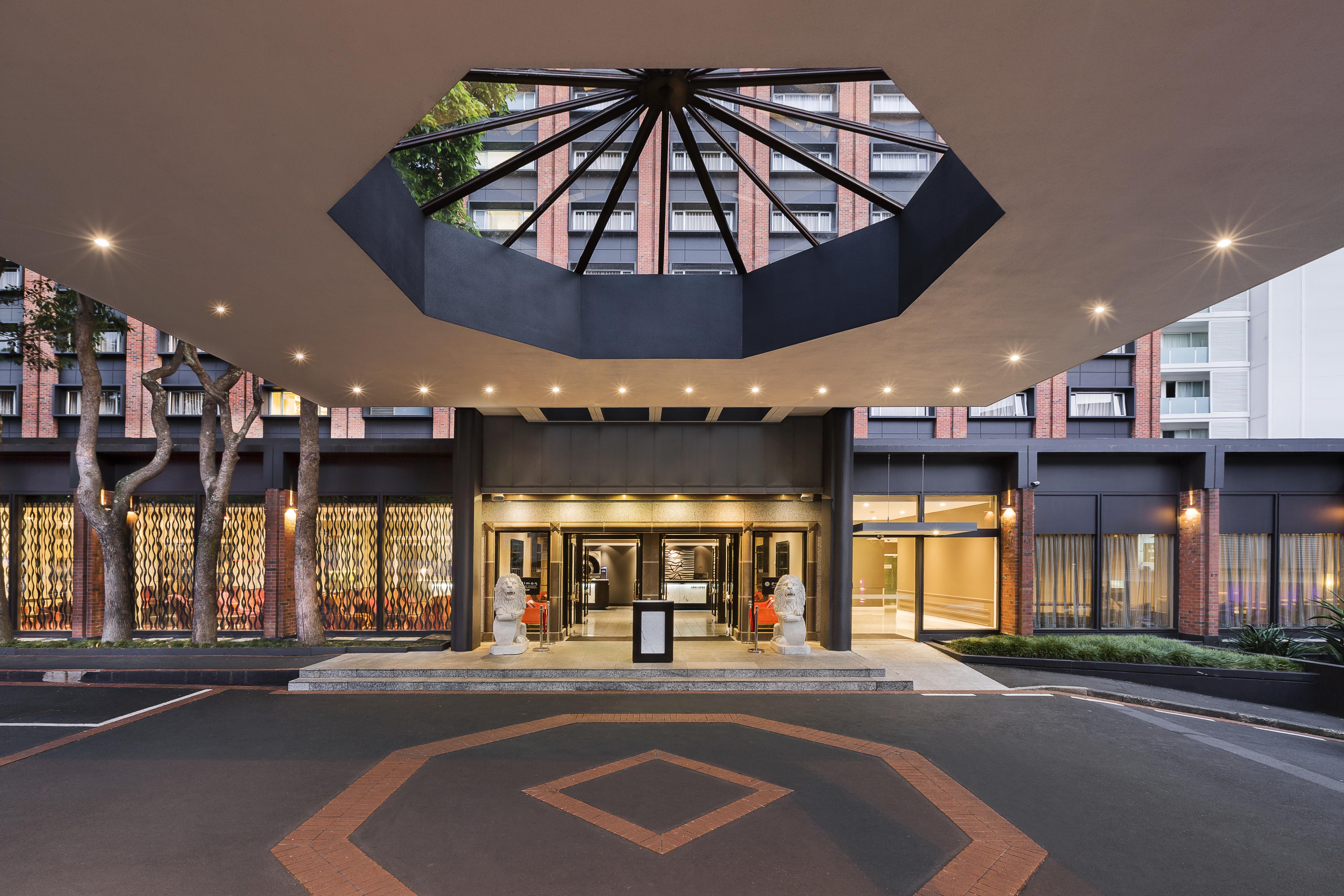 Pullman Auckland Hotel & Apartments Zewnętrze zdjęcie The hotel's entrance